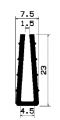 TU1- 0350 - rubber profiles - U shape profiles