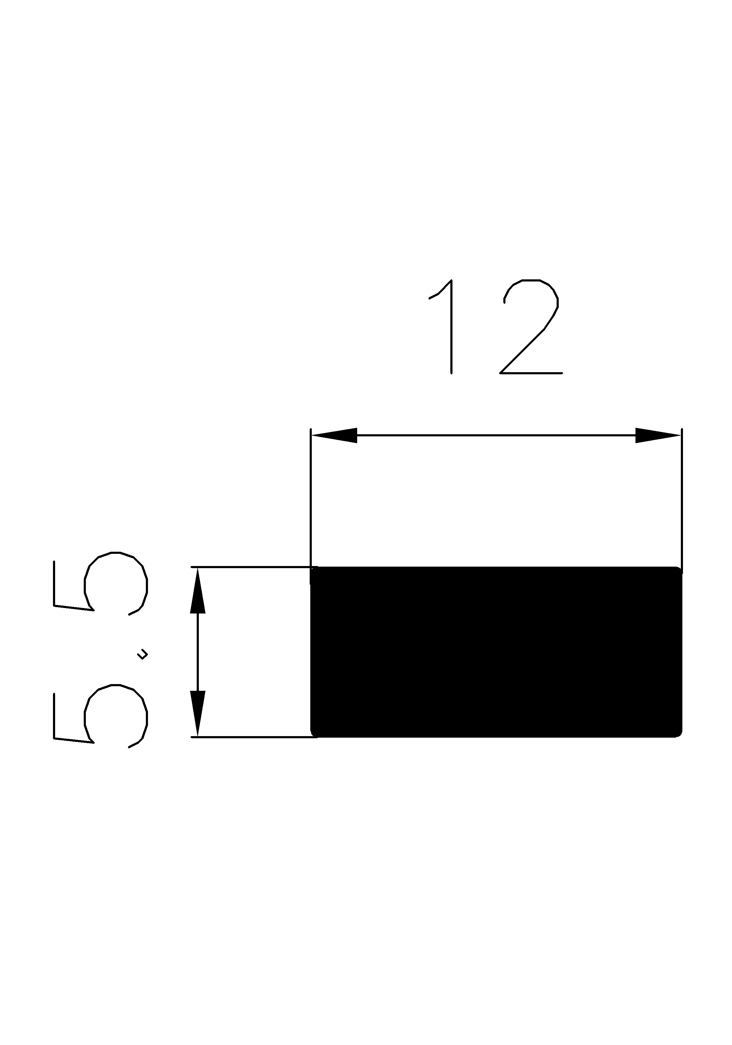 1440375KG - rubber profiles - Square profiles