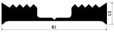 F 0580 - EPDM profiles - Layer and insulator profiles