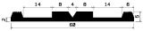 F 1387 - EPDM profiles - Layer and insulator profiles