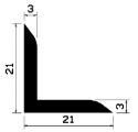 Wi 0683 - rubber profiles - Angle shape profiles