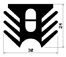 FA 0398 - rubber profiles - Cover and T-profiles