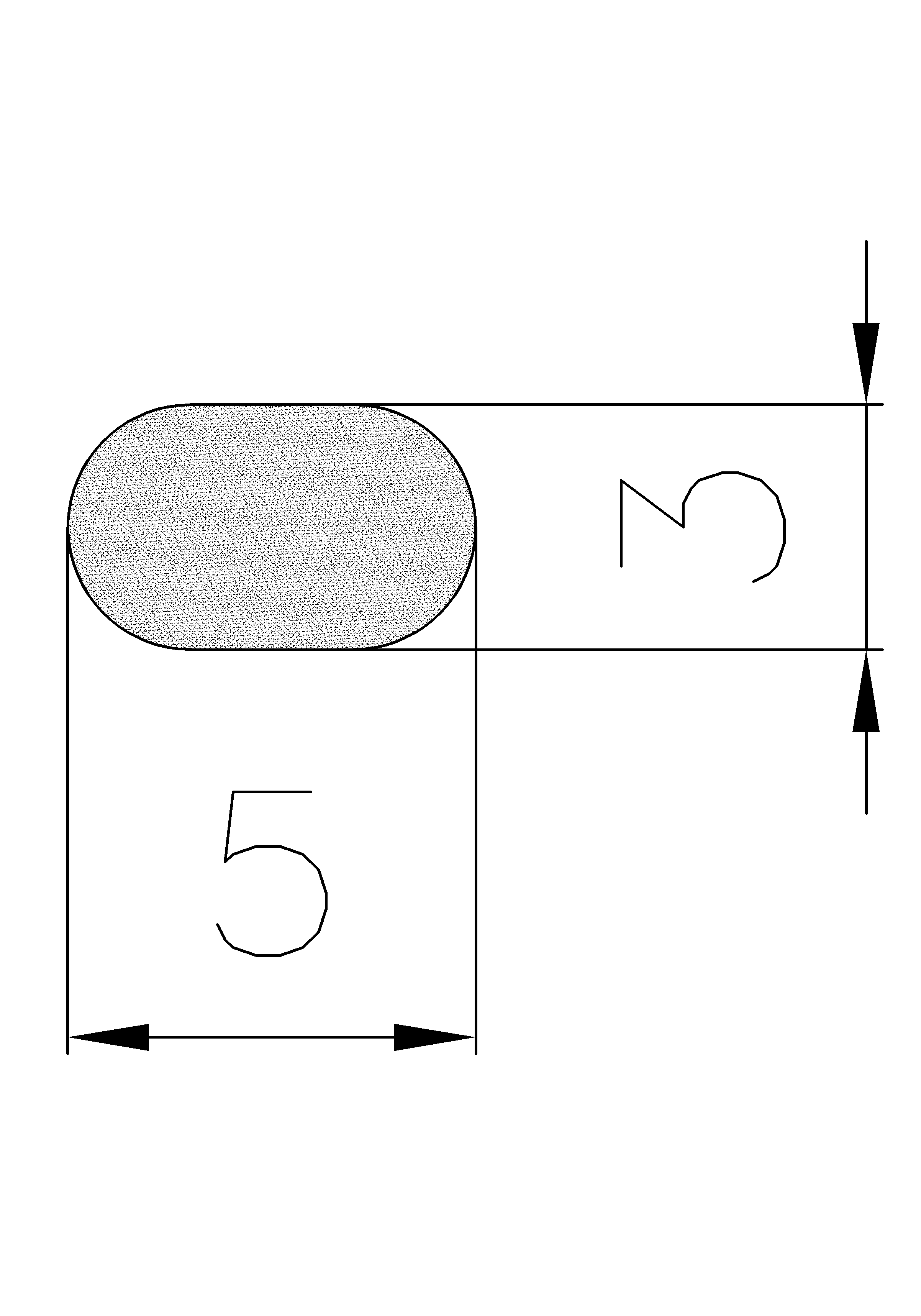 3690403KG - sponge profiles - Circle and oval profiles