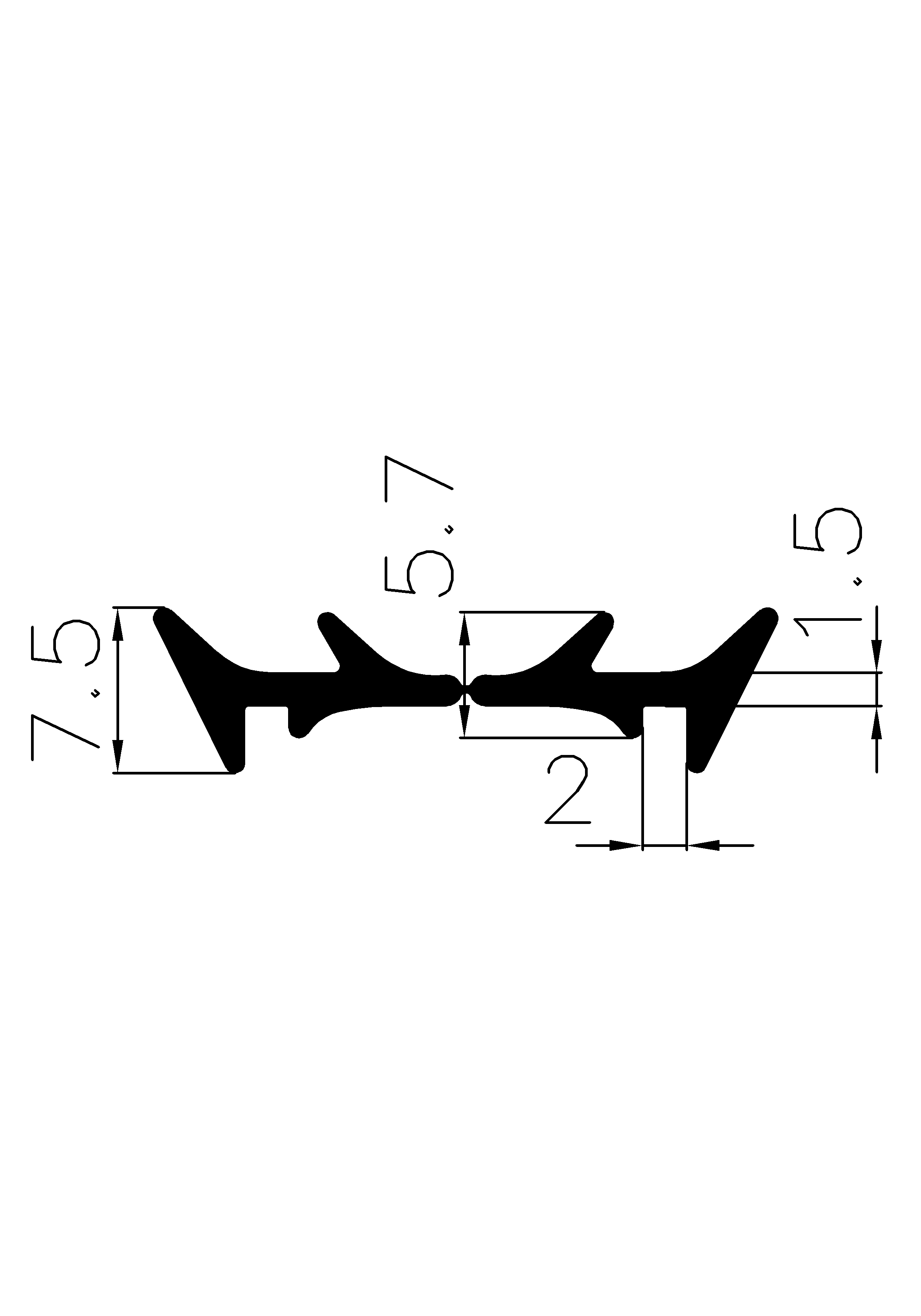 6150380KG - Glazing profiles