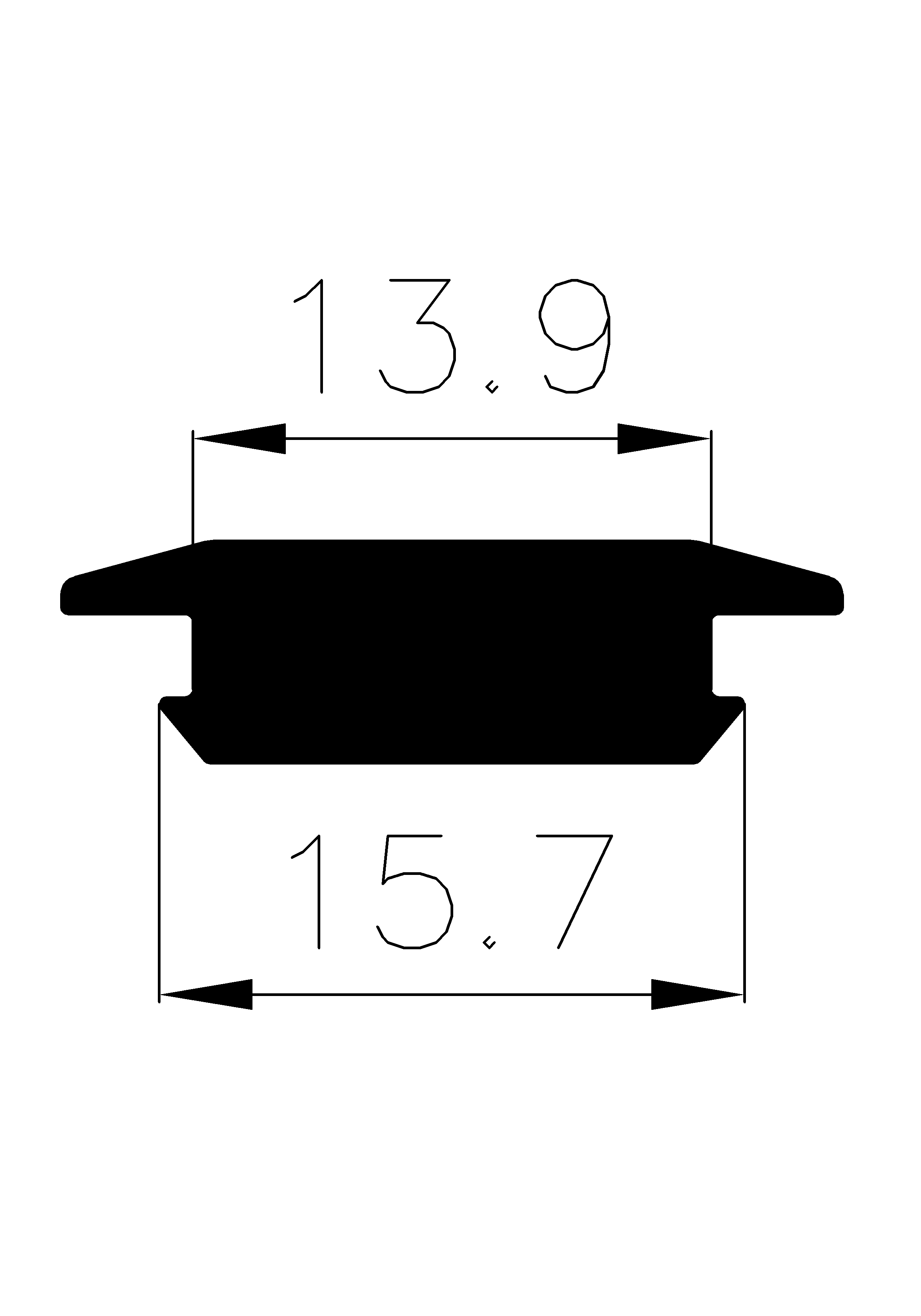 6270370KG - rubber profiles - Cover and T-profiles