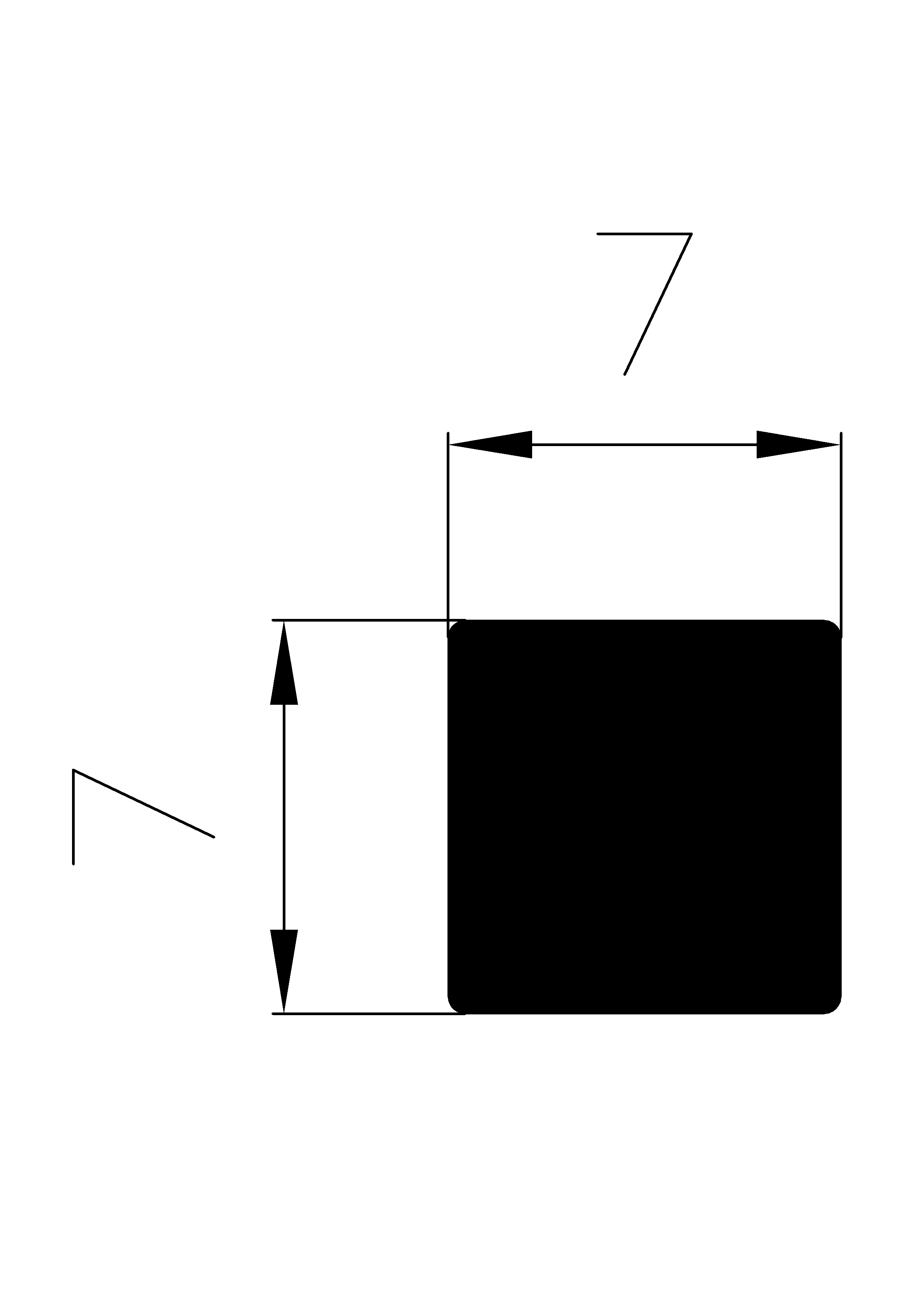 6360360KG - rubber profiles - Square profiles