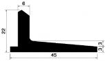 Wi 2201 - rubber profiles - Angle shape profiles