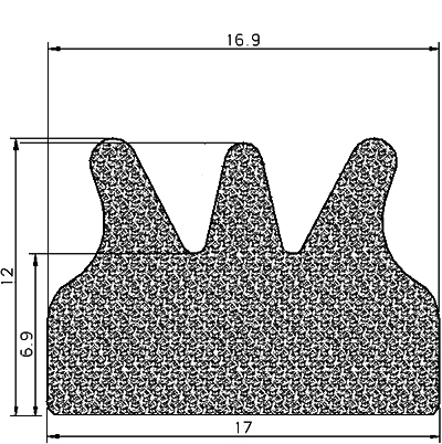 MZS - G289 17×12 mm - Crown profiles