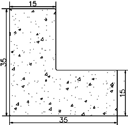 MZS - G510 35×35 mm - sponge rubber profiles - Angle shape profiles